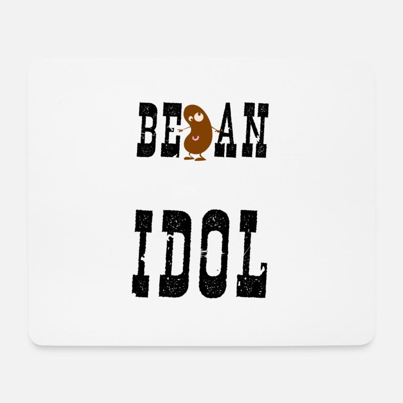 Be an idol - Mouse Pad (horizontal) - white