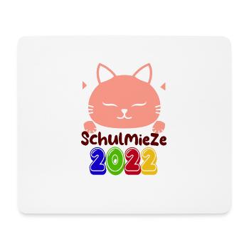 Mieze Schulkatze 2022 Schulbeginn T shirt - Mousepad (Querformat) - Weiß - Vorne