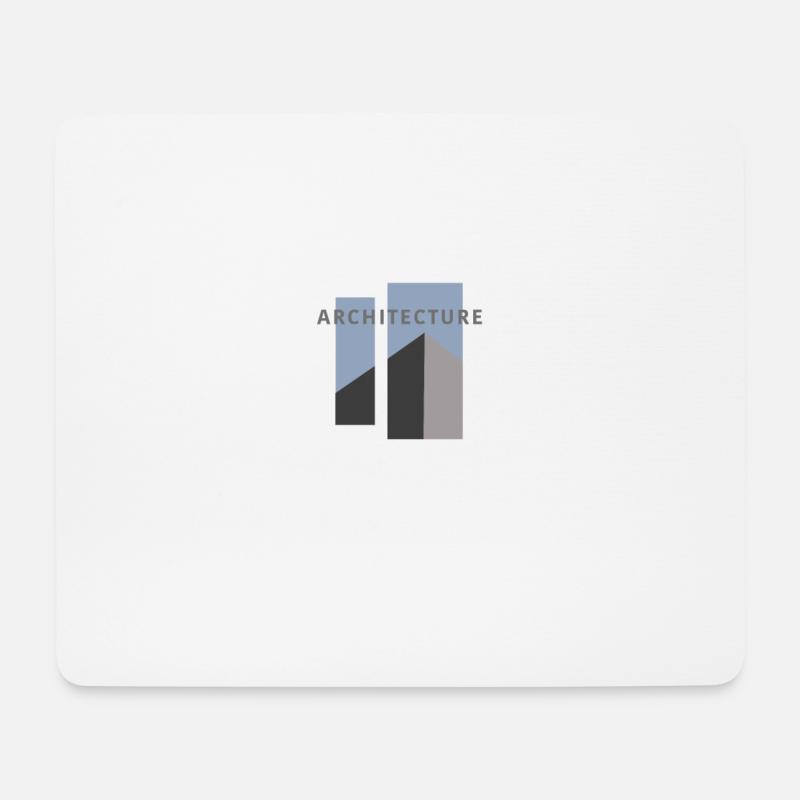 Architecture - Mousepad (Querformat) - Weiß