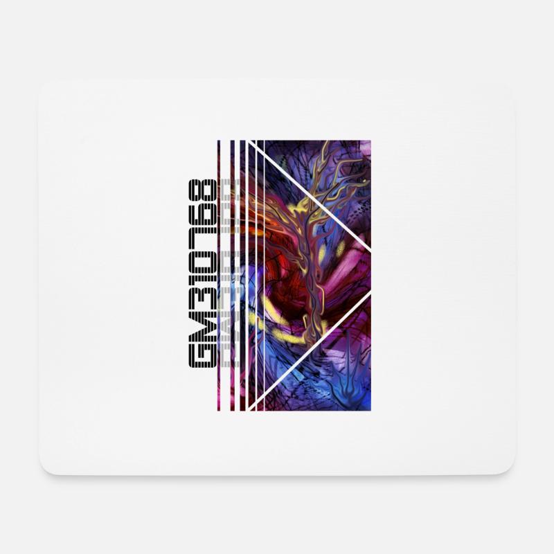 GM310768 Hell and Heaven - Mouse Pad (horizontal) - white