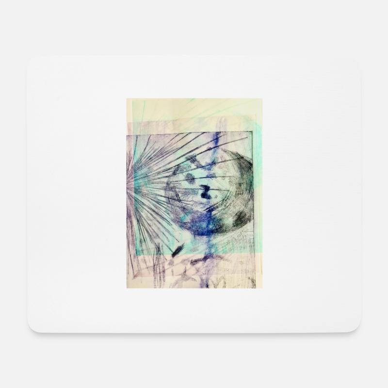 Abstract Art - Mousepad (Querformat) - Weiß