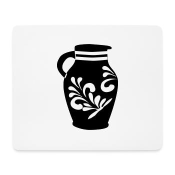 Bembel Motiv - Mousepad (Querformat) - Weiß - Vorne