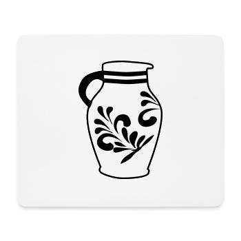 Bembel Design - Mousepad (Querformat) - Weiß - Vorne