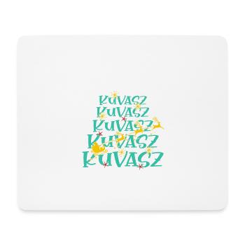 Kuvasz Hund Weihnachten Hunderasse - Mousepad (Querformat) - Weiß - Vorne