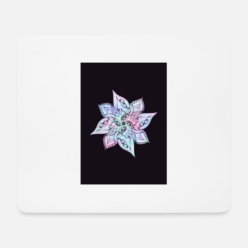 Star Mandalazena - Mouse Pad (horizontal) - white