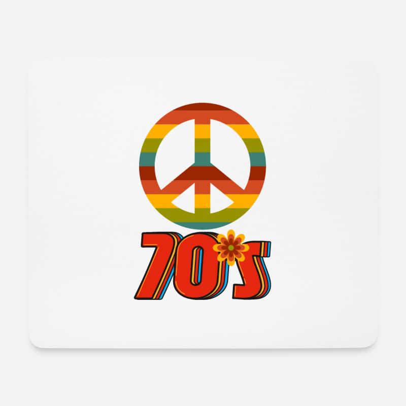 70s - Mouse Pad (horizontal) - white