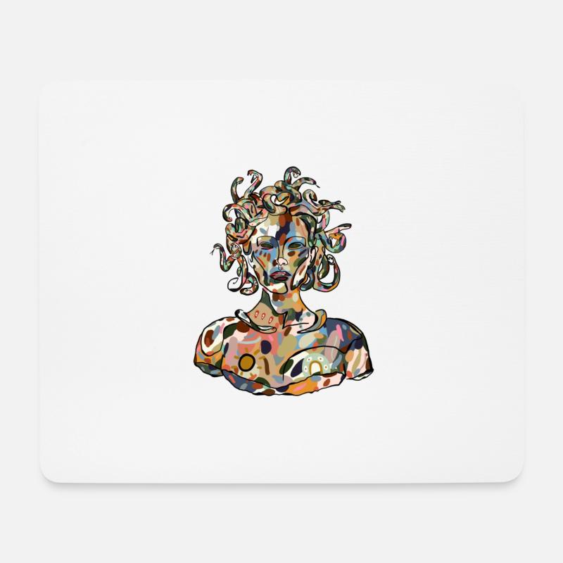 Jellyfish - Mouse Pad (horizontal) - white