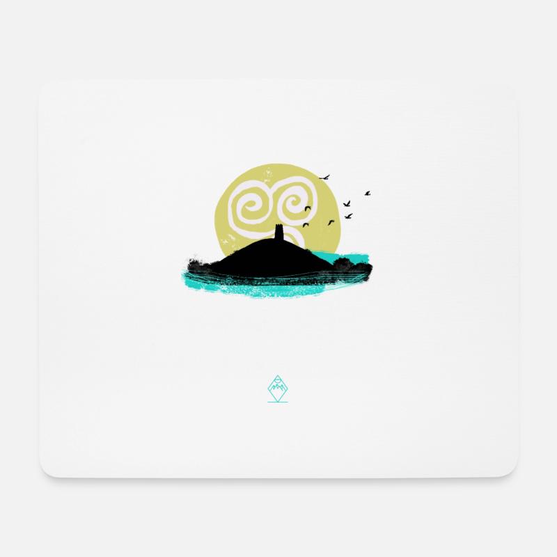 Triskele - Tor - Mouse Pad (horizontal) - white