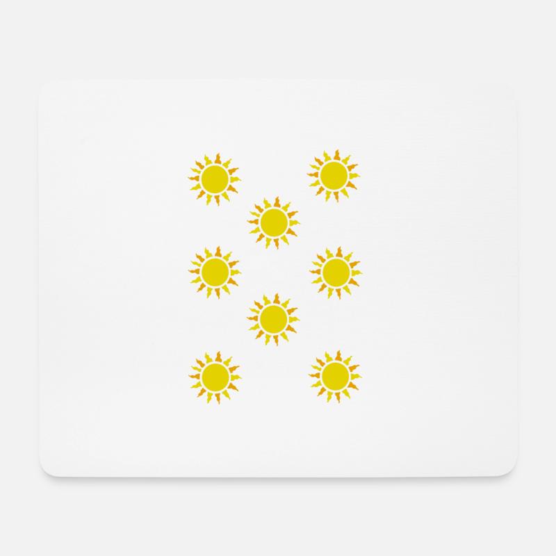 Little Suns - Mouse Pad (horizontal) - white