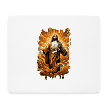 Jésus Bible Religion Chrétienne Croix Chrétienne Chrétienne - Tapis de souris (format paysage) - blanc - Devant