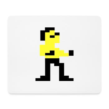 Martial Pixelart of Pixelii - Mousepad (Querformat) - Weiß - Vorne