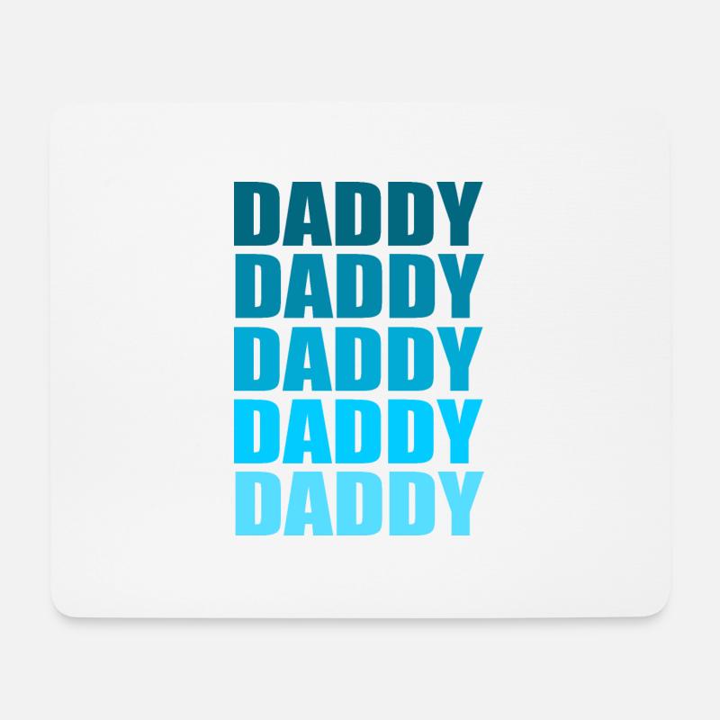 Daddy cool - Mousepad (Querformat) - Weiß