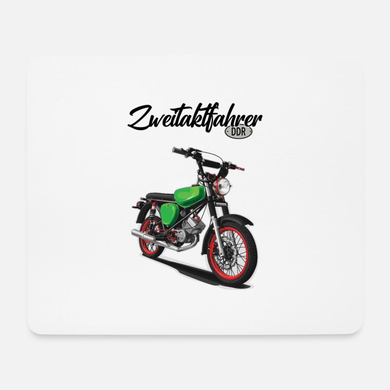 S51 (grün) // Illustration - Mousepad (Querformat) - Weiß