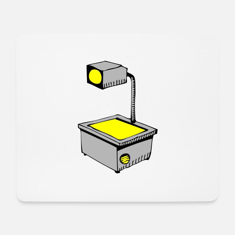 Polylux - Mousepad (Querformat) - Weiß