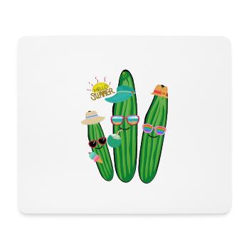 Vacation,Vacation,Cucumbers, Family,Summer - Mouse Pad (horizontal) - white - Front