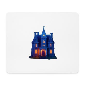 Spooky House Halloween - Mouse Pad (horizontal) - white - Front