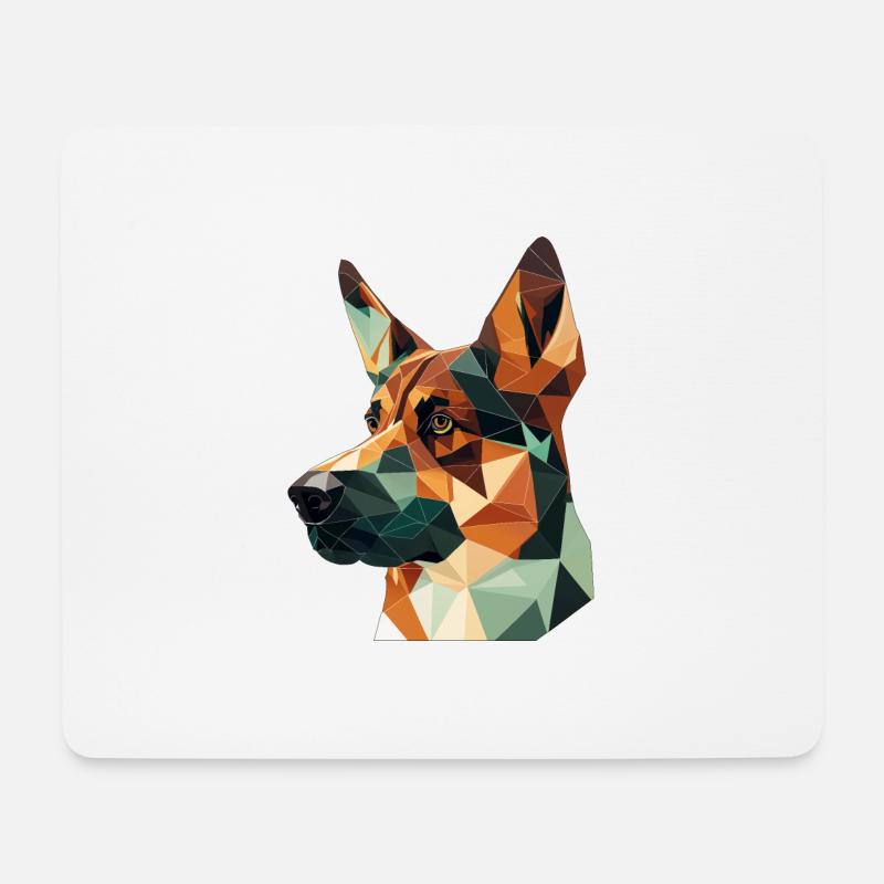 SHEEPDOG - Mouse Pad (horizontal) - white