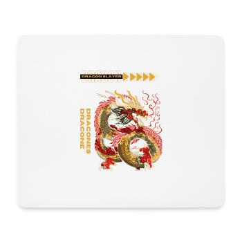 Dragon Slayer - Mouse Pad (horizontal) - white - Front