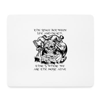 Old Viking - Mousepad (Querformat) - Weiß - Vorne