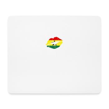 Ghana Flag Country Native Ancestry Pride Womens - Mouse Pad (horizontal) - white - Front