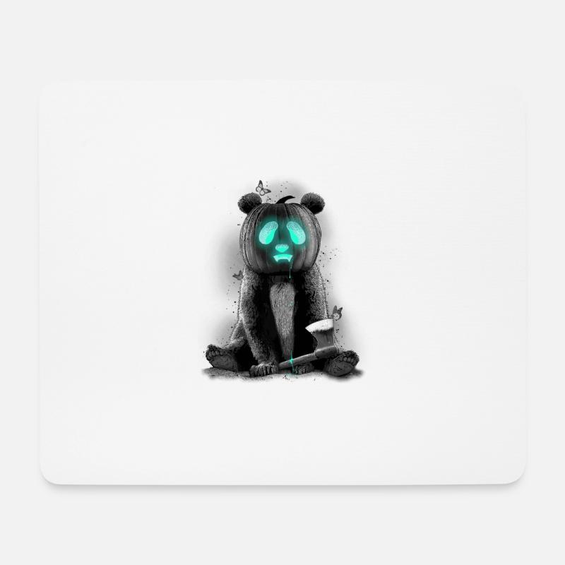 PANDALOWEEN - Mouse Pad (horizontal) - white