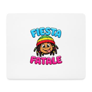 Fiesta Fatale Rasta Cartoon - Tapis de souris (format paysage) - blanc - Devant