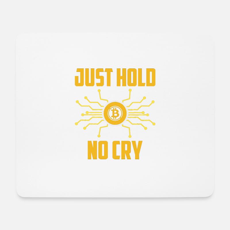 Einfach halten Kein Schrei - Mousepad (Querformat) - Weiß