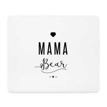 mama bear - Mousepad (Querformat) - Weiß - Vorne