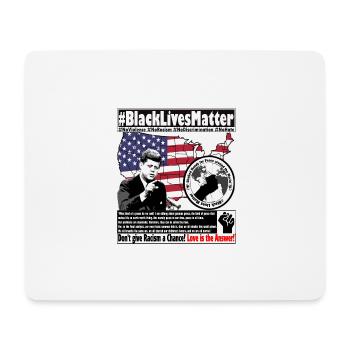 John F Kennedy Peace in All Times Quote - Mouse Pad (horizontal) - white - Front