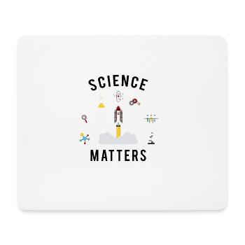 Science Matters - Mouse Pad (horizontal) - white - Front