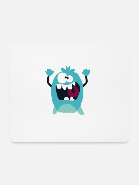 Alexandro - Monster Cool Collection - Mouse Pad (horizontal) - white