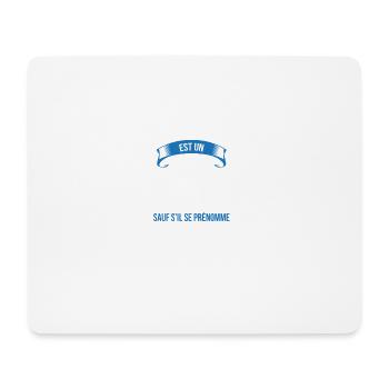 Stéphane idéal mythe cadeau noël - Tapis de souris (format paysage) - blanc - Devant