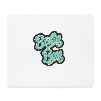 baby Boy - Tapis de souris (format paysage) - blanc - Devant