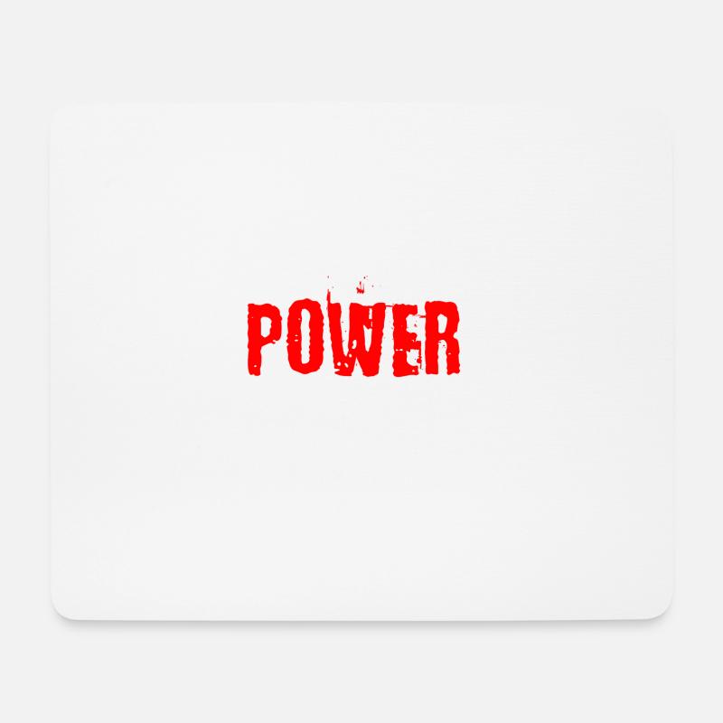 VIKING-MACHT - Mousepad (Querformat) - Weiß