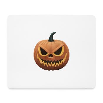 Halloween Pumpkin - Mouse Pad (horizontal) - white - Front