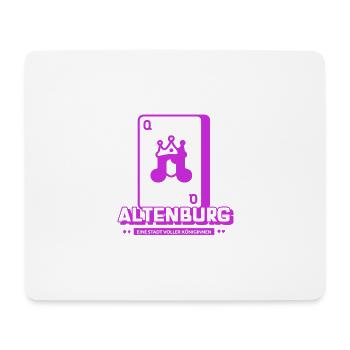 Ostthüringen-Merch - Altenburgs Frauen - Mousepad (Querformat) - Weiß - Vorne