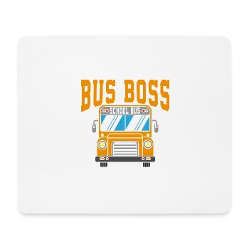 School Bus Driver - Mousepad (Querformat) - Weiß - Vorne