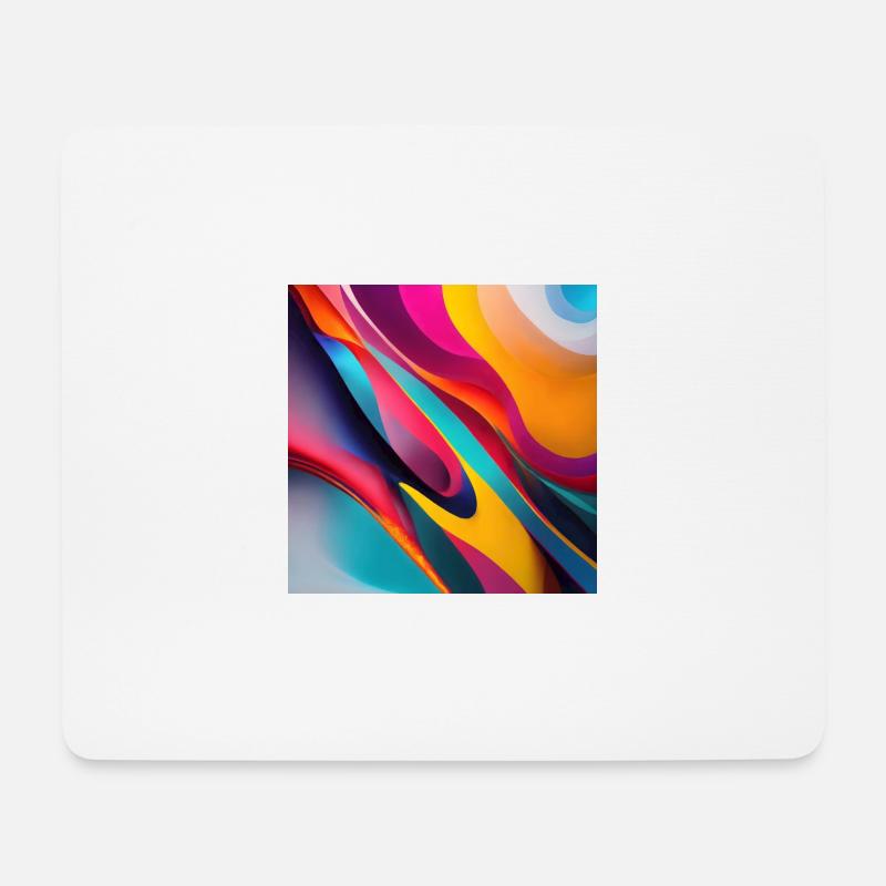 Abstract_Art - Mousepad (Querformat) - Weiß