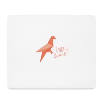 été - Tapis de souris (format paysage) - blanc - Devant