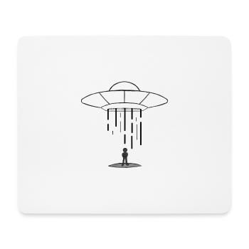 OVNI - Tapis de souris (format paysage) - blanc - Devant