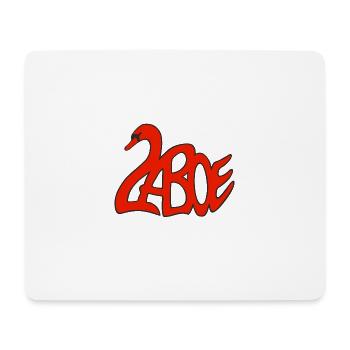 Rouge Laboeschwan - Tapis de souris (format paysage) - blanc - Devant