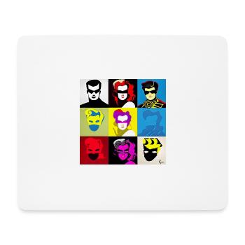 A003 - Mousepad (Querformat) - Weiß - Vorne