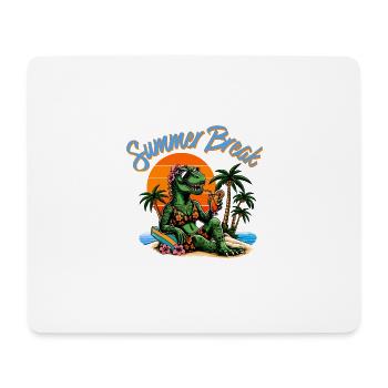 Summer Break 4 - Mousepad (Querformat) - Weiß - Vorne