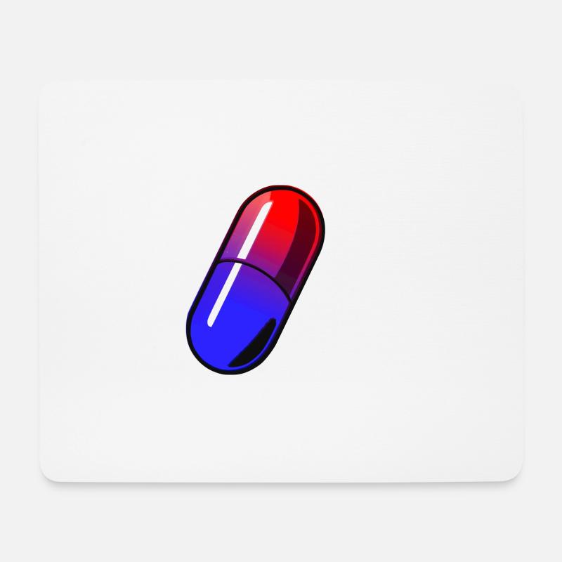 Gélule - Mouse Pad (horizontal) - white