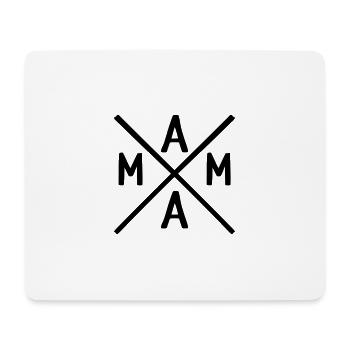 Maman - Tapis de souris (format paysage) - blanc - Devant