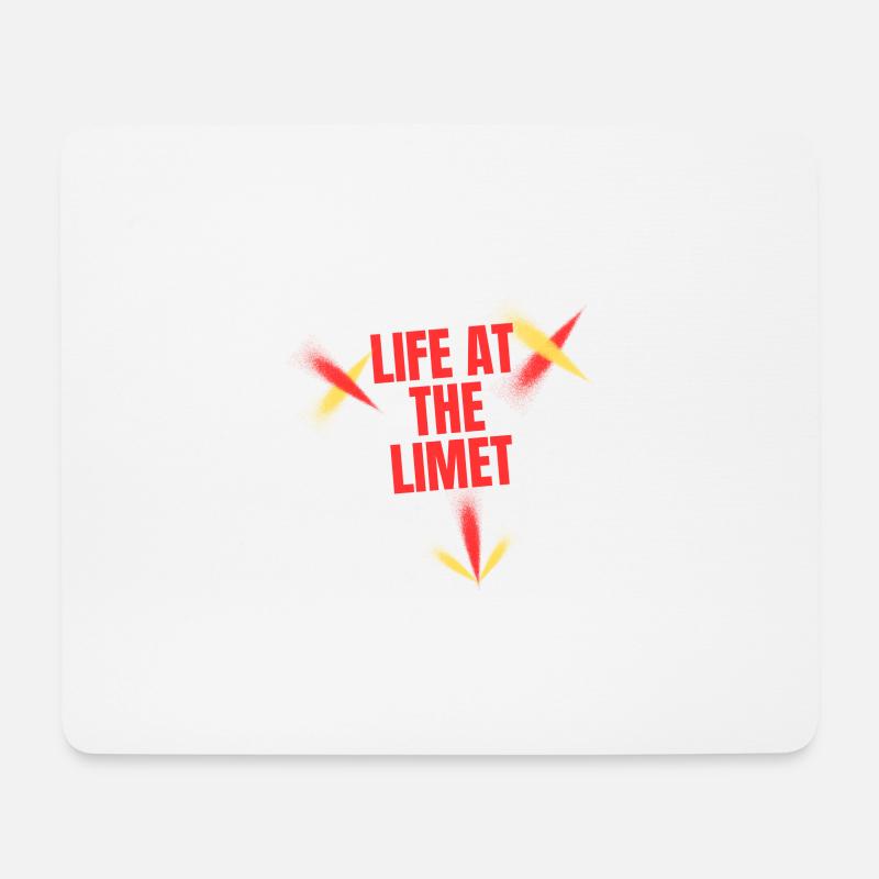 Life at the Limet - Mouse Pad (horizontal) - white
