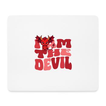 Devil Devil Evil House Dragon Wife - Mouse Pad (horizontal) - white - Front