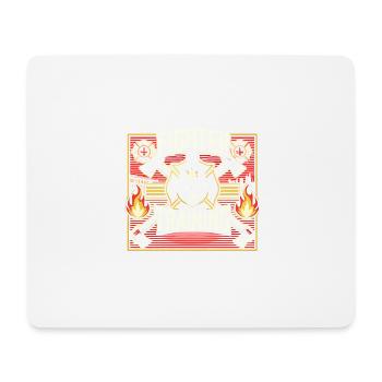 Kämpfer in der Ausbildung - Mousepad (Querformat) - Weiß - Vorne