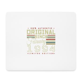 Awesome since February 1994 - Mouse Pad (horizontal) - white - Front
