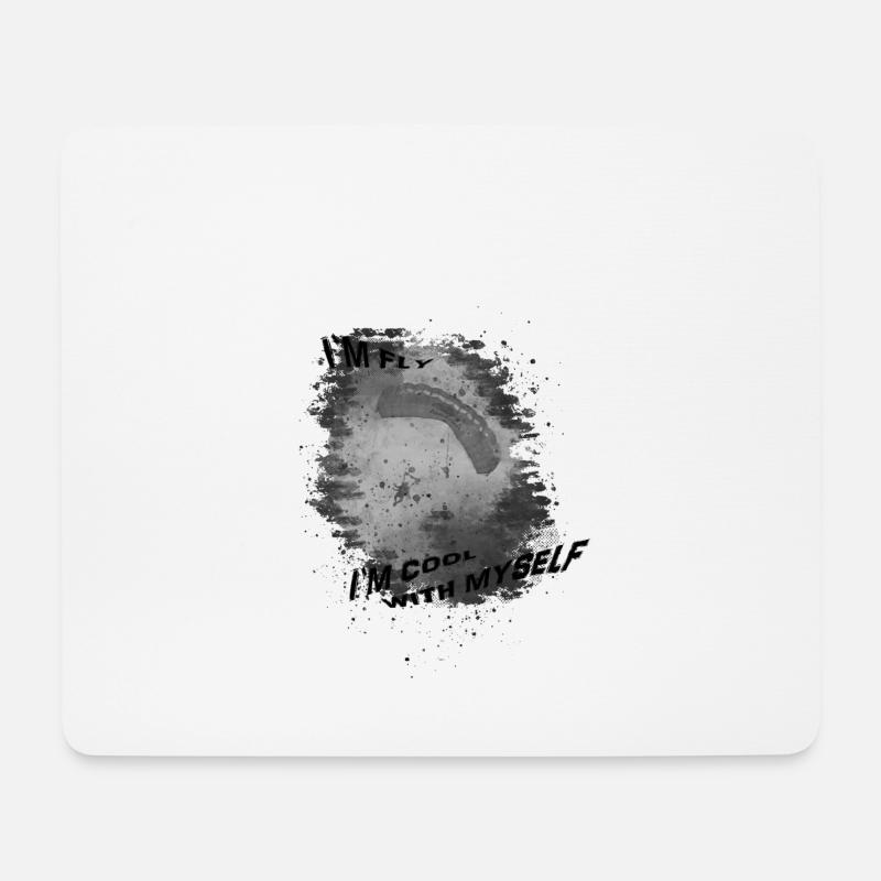 im cool - Mousepad (Querformat) - Weiß